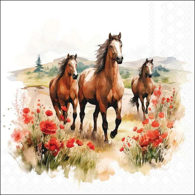 Lauasalvrätikud Trotting Horses, 20tk