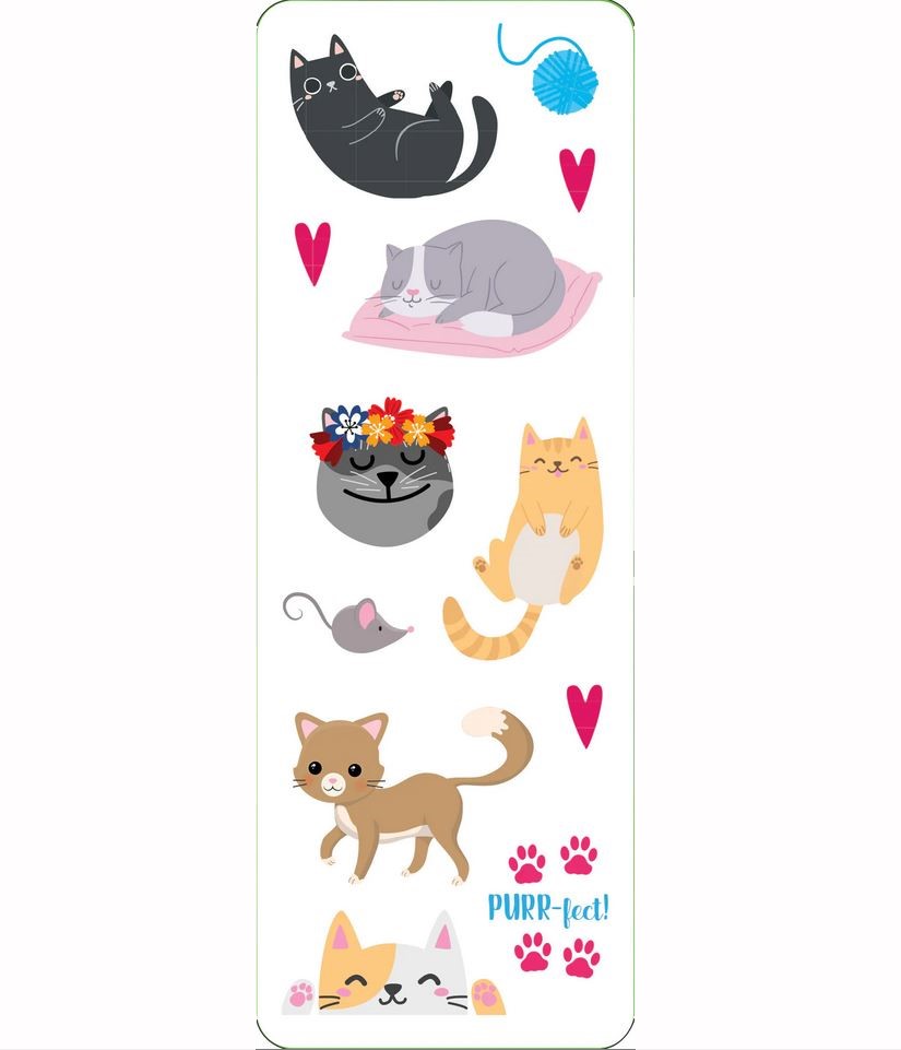 Kleepsud Kittens, 6 lehte