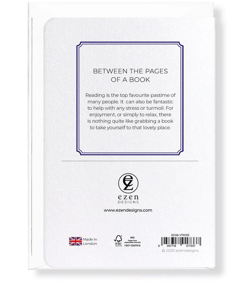 Õnnitluskaart Between The Pages