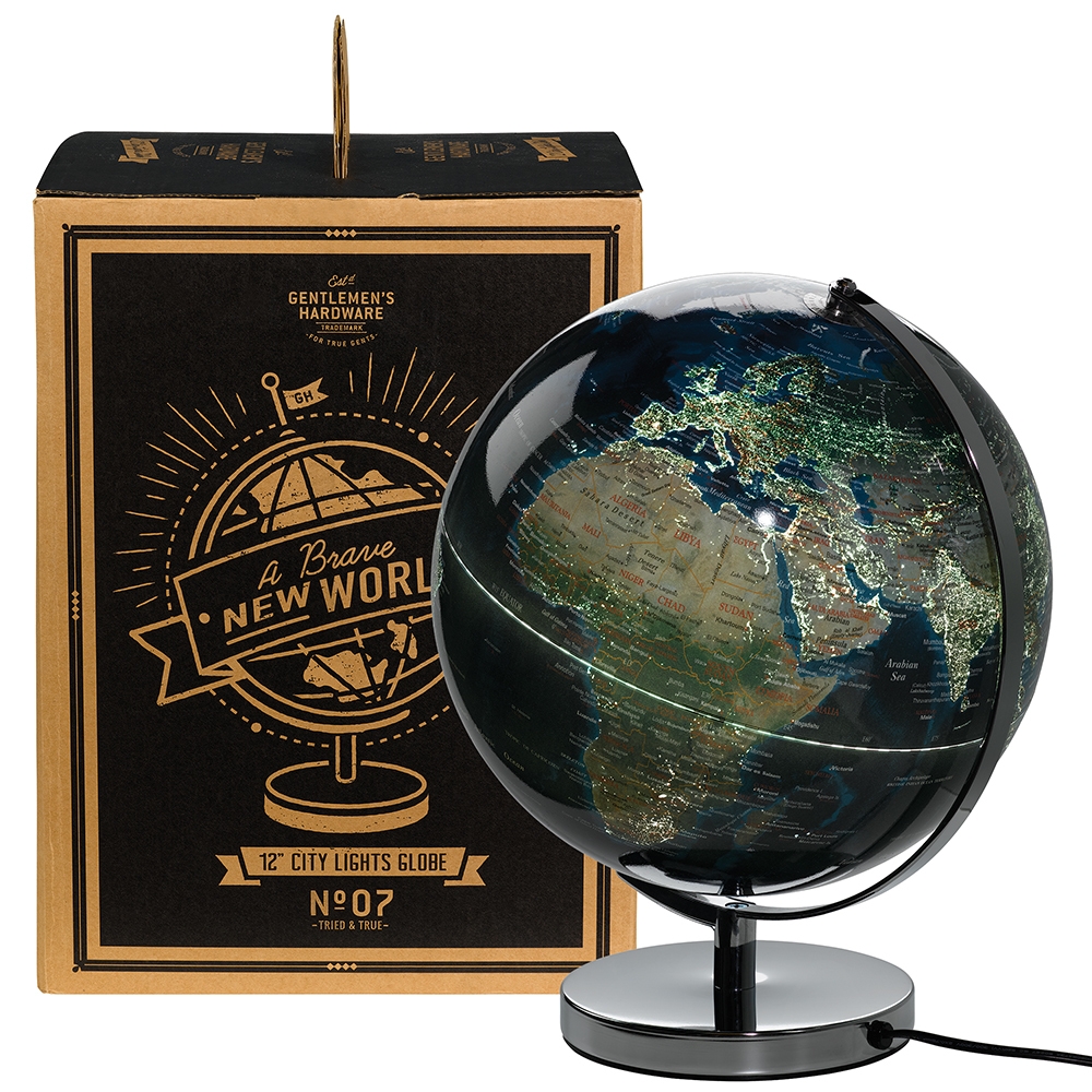 GLOOBUS 12'' CITY LIGHTS, GENTLEMEN'S HARDWARE