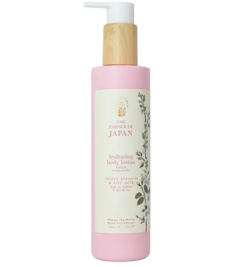 Wanderflower niisutav kehakreem Essence of Japan,240ml