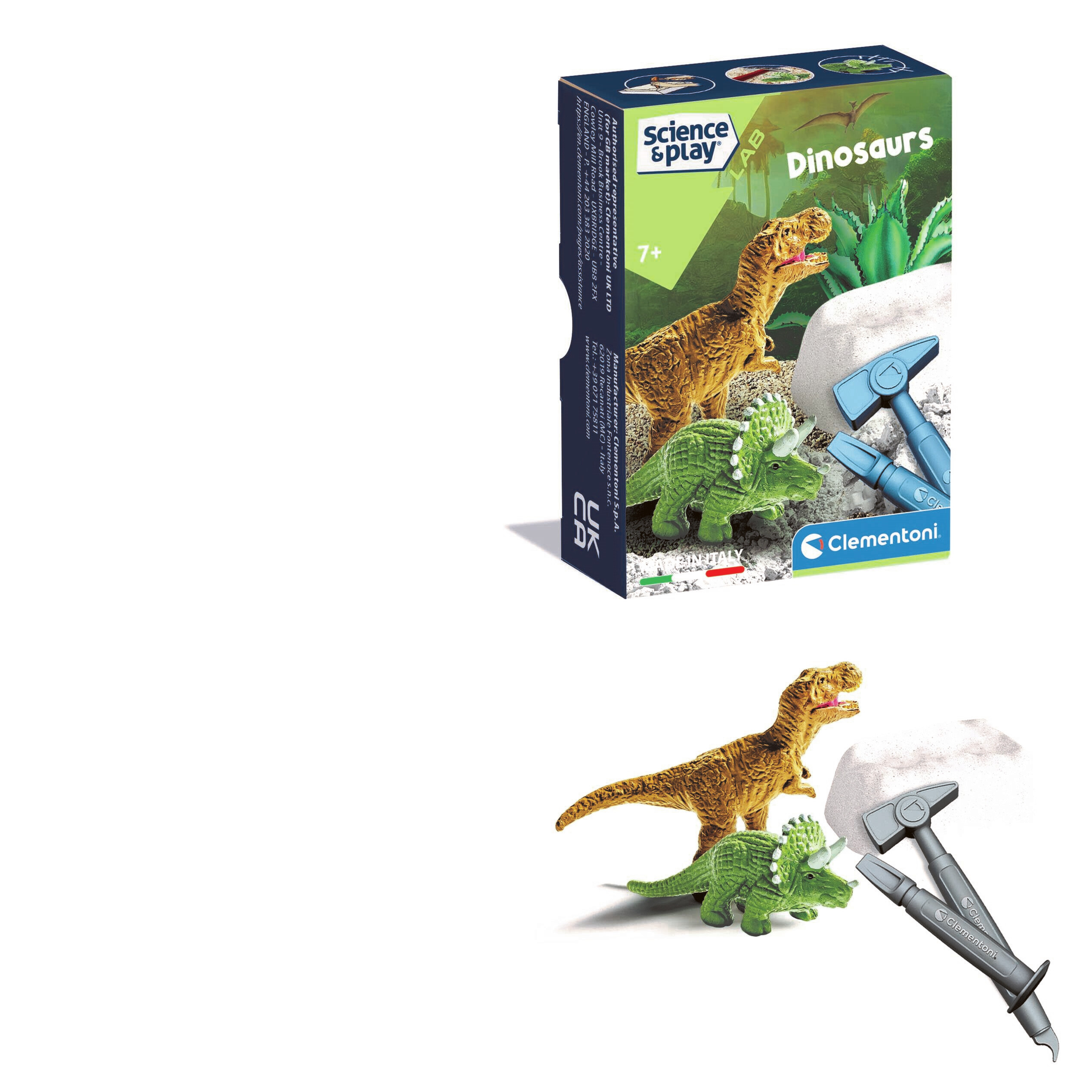 Mini dinosauruse väljakaevamine