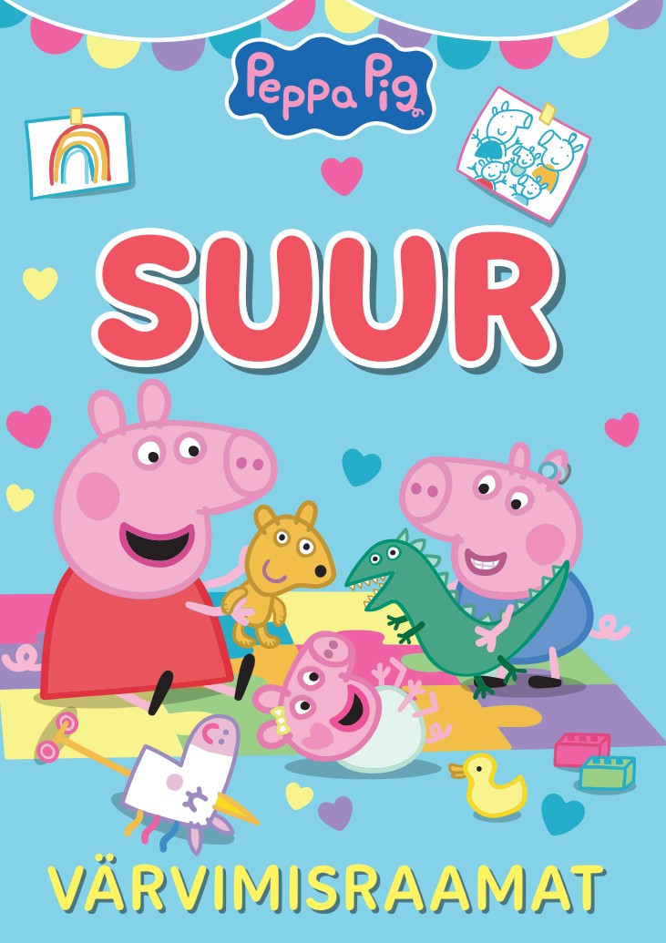 Põrsas Peppa. Suur värvimisraamat