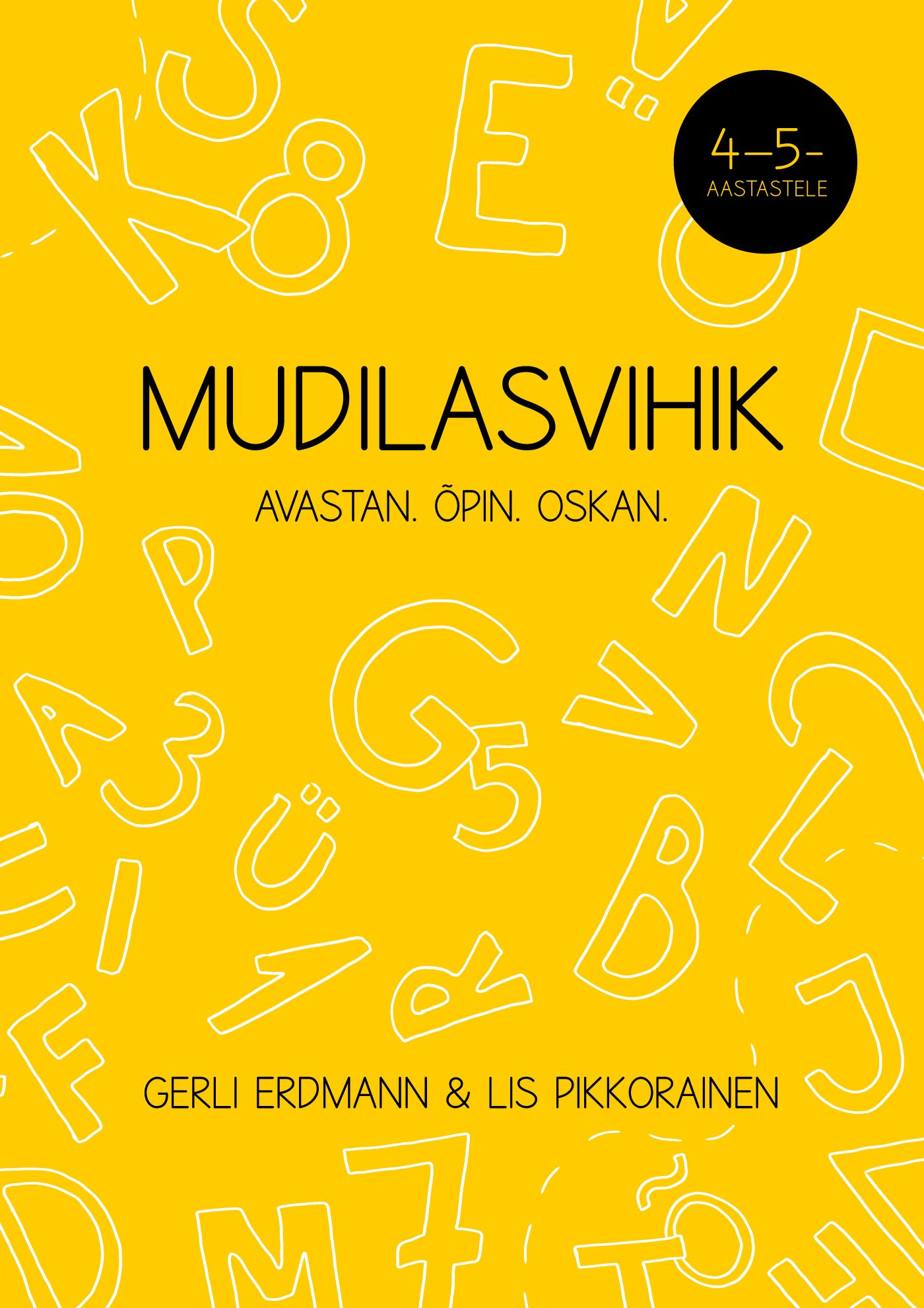 Mudilasvihik 4-5 aastastele