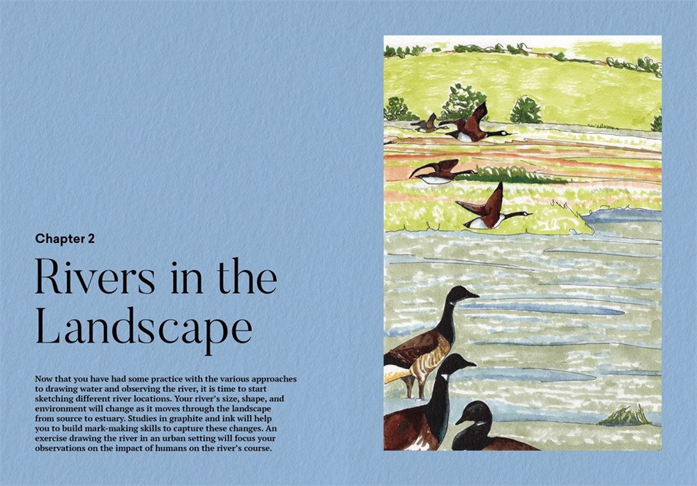 How to Draw a River: From the Source to the Sea