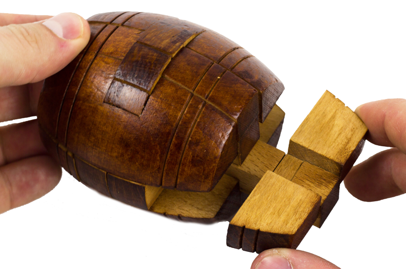 Nuputamisvigur Great Minds Nelson's Barrel Puzzle