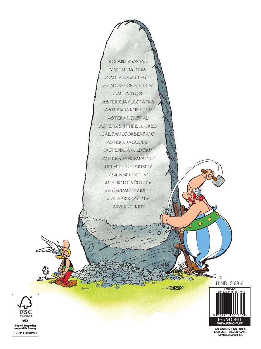 Asterix. Ärimees Obelix - Rene Goscinny, Albert Uderzo