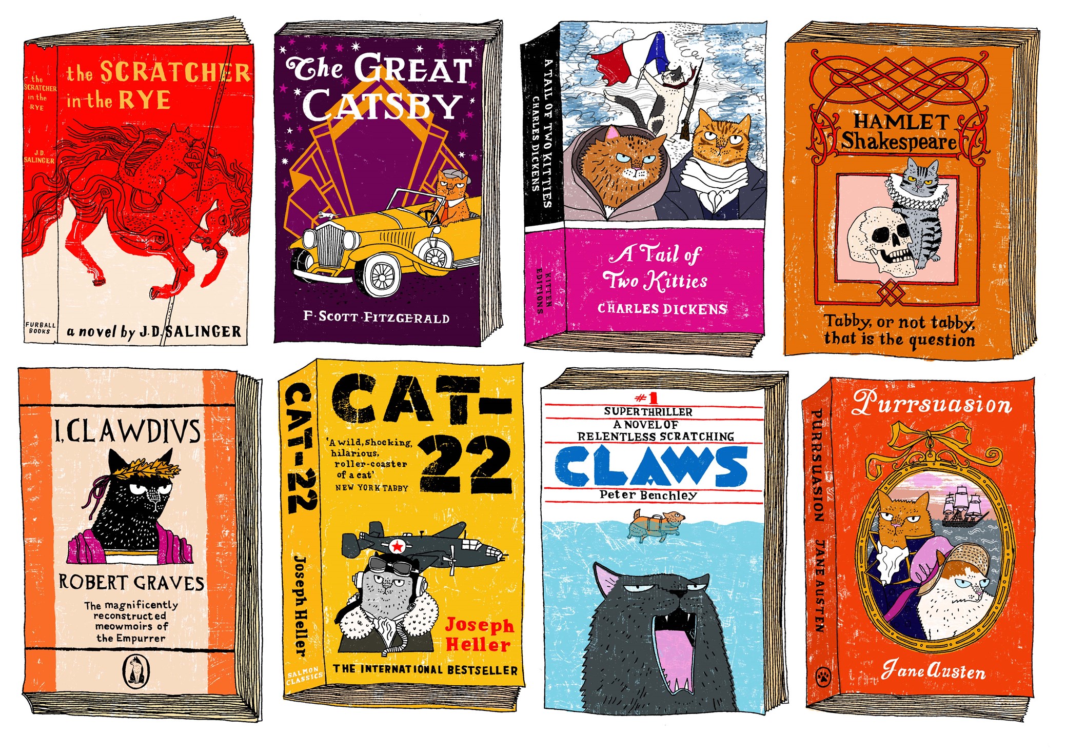 Pusle Well-Read Cats, 1000tk