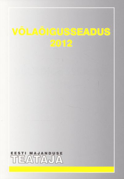 VÕLAÕIGUSSEADUS 2012