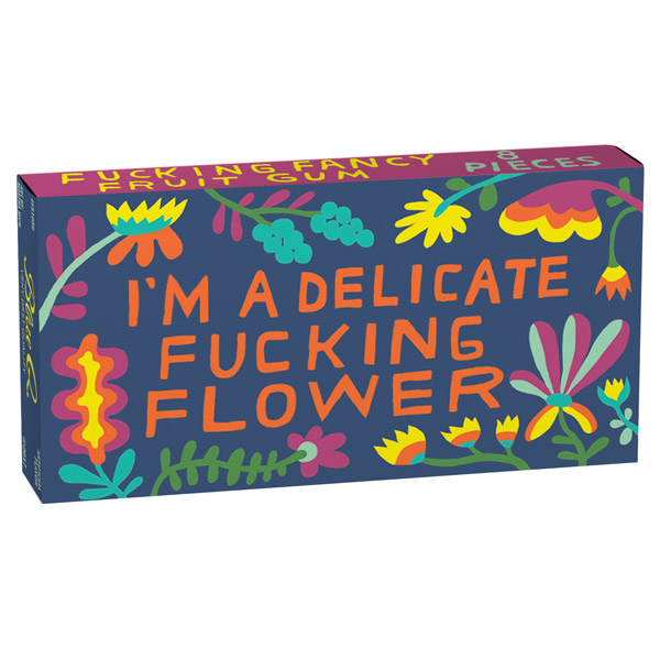 NÄRIMISKUMM DELICATE FUCKING FLOWER, 8TK