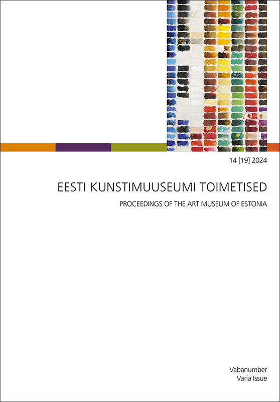 Eesti Kunstimuuseumi Toimetised 14 [19] 2024. Vabanumber
