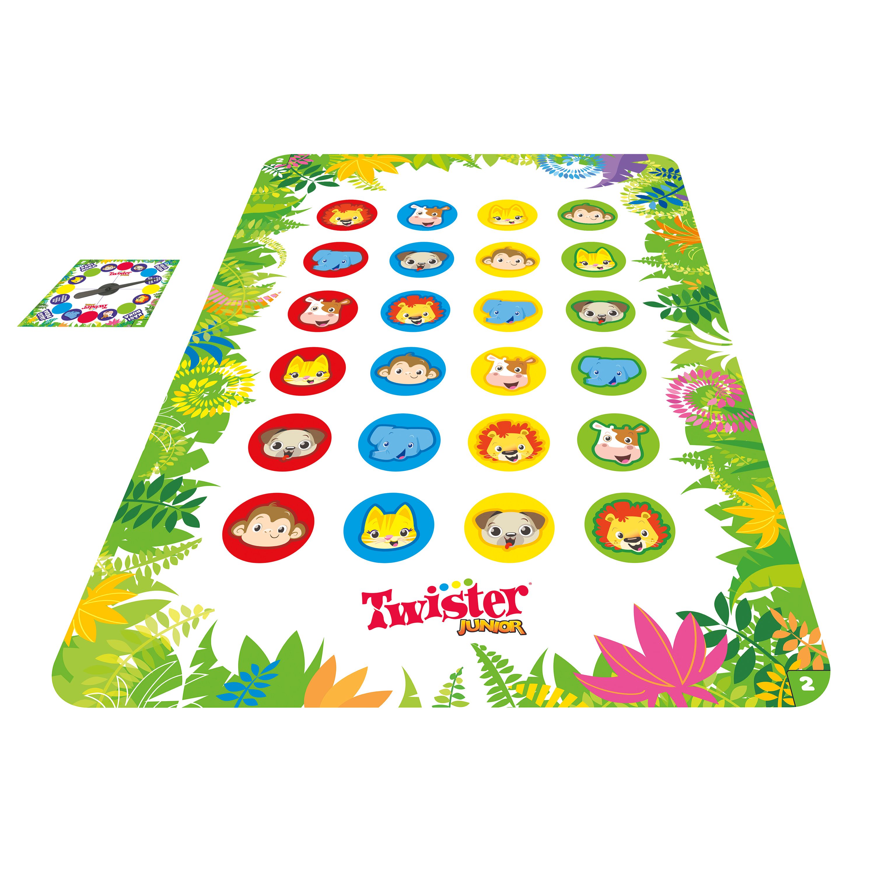 Seltskonnamäng Twister Junior (eesti ja läti keeles)