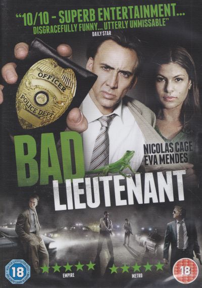 BAD LIEUTENANT (2009) DVD