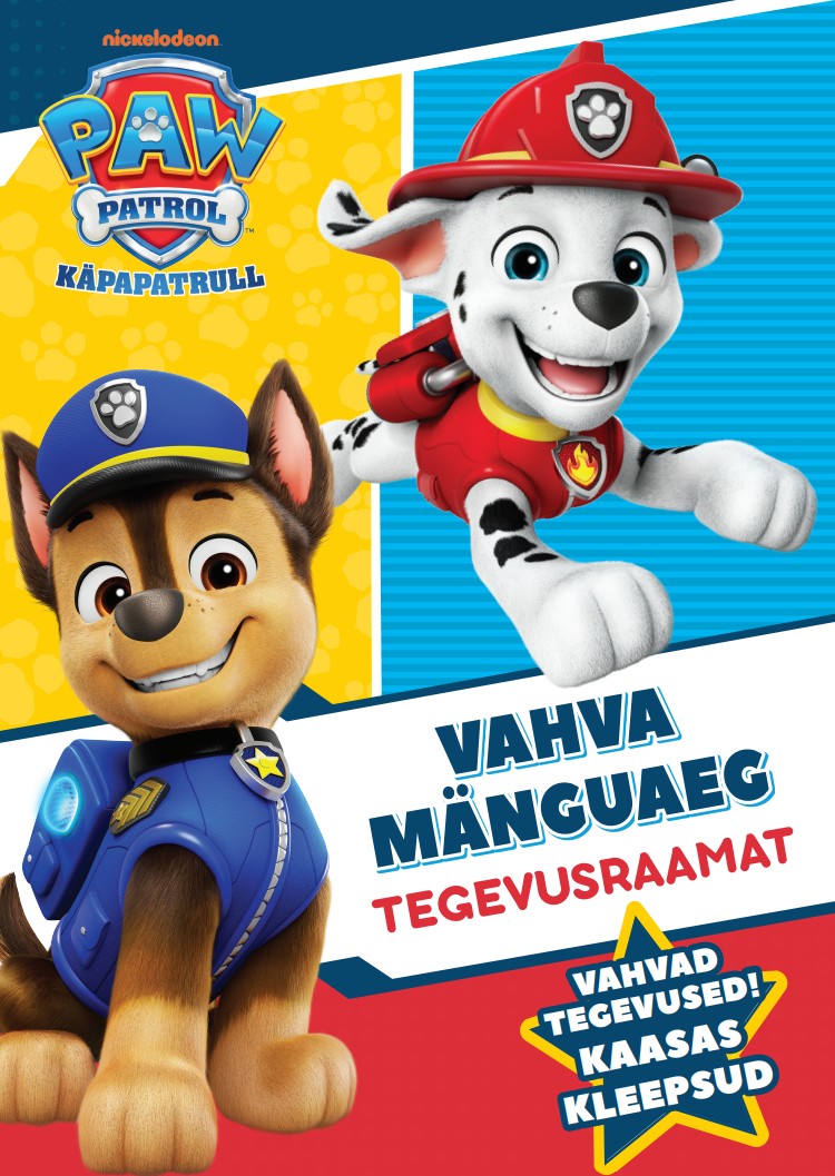 Paw Patrol. Vahva mänguaeg. Tegevusraamat