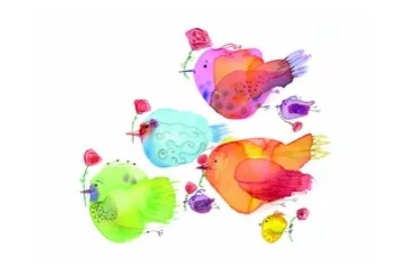 Õnnitluskaart Sweet Birdies