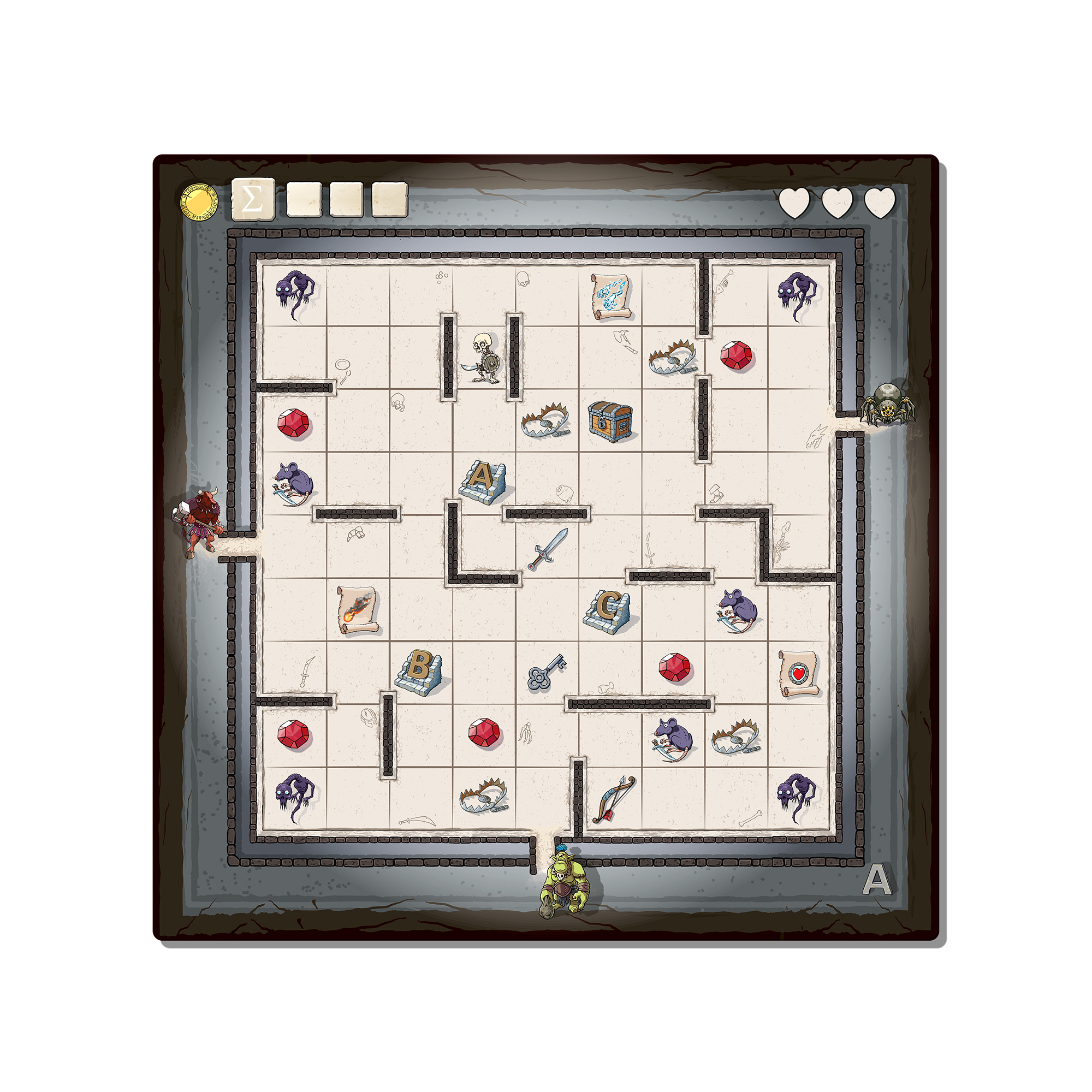 Lauamäng Karak Labyrinth
