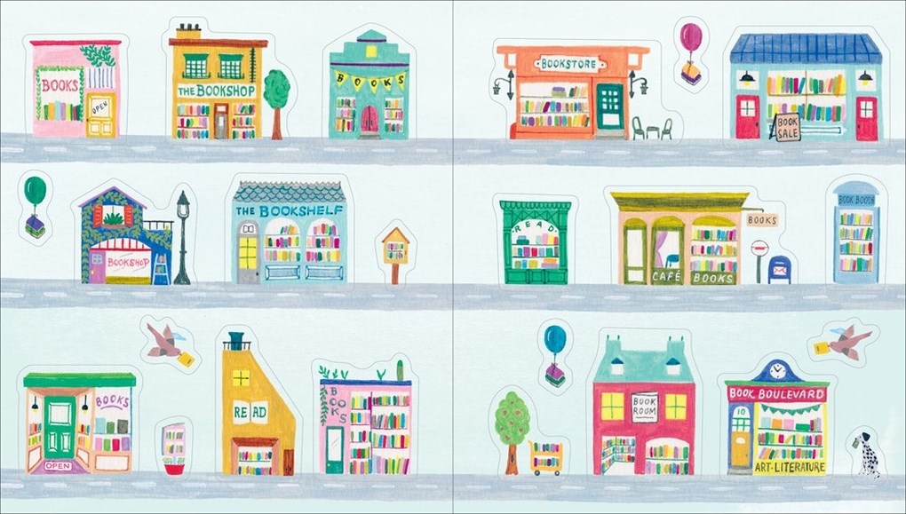 Book Lover's Sticker Book