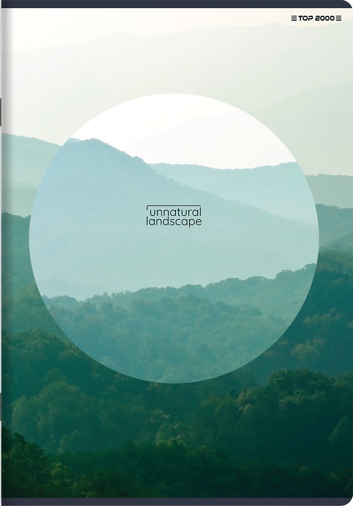 Kaustik A5 60l, joon, Unnatural Landscape, assortii, TOP-2000