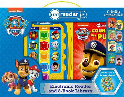 Nickelodeon PAW Patrol: Me Reader Jr Electronic Reader and 8-Book Library Sound Book Set - Pi Kids
