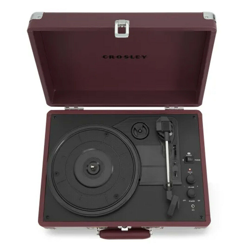 CROSLEY VINÜÜLPLAADIMÄNGIJA CRUISER PLUS, BURGUNDY