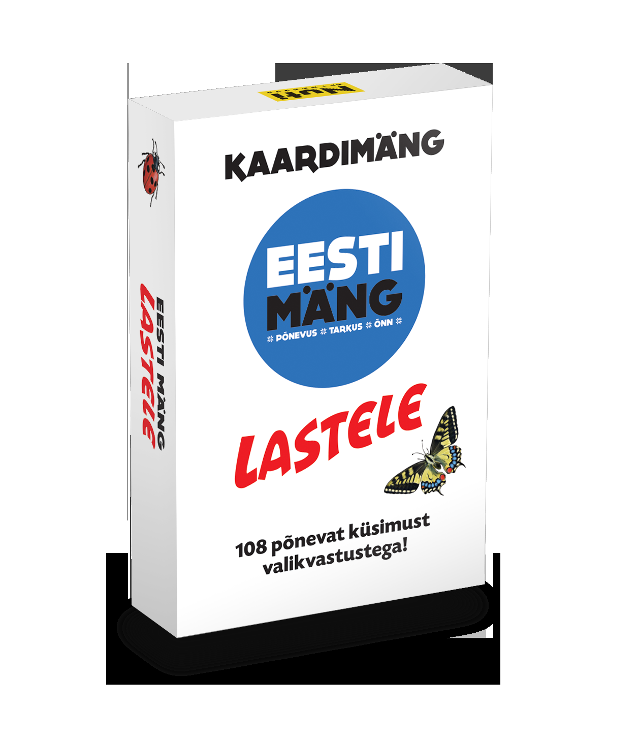Kaardimäng Eesti mäng. Lastele
