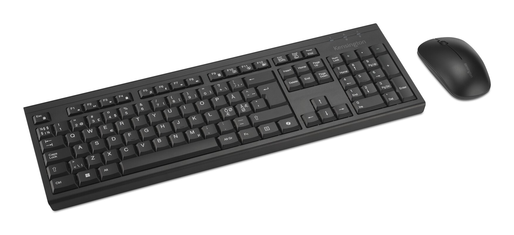 Klaviatuur+hiir Kensington KM270 EQ Rechargeable, Pan-Nordic K75560PN
