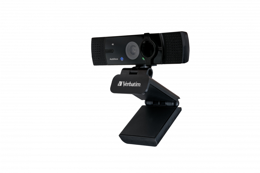 Veebikaamera Verbatim AWC-03 ULTRA HD 4K AUTOFOCUS WEBCAM WITH DUAL MICROPHONE