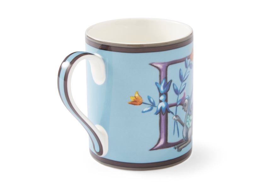 Spode kruus Alphabet E, 340ml