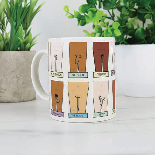 Kruus Penis Mug, 350ml