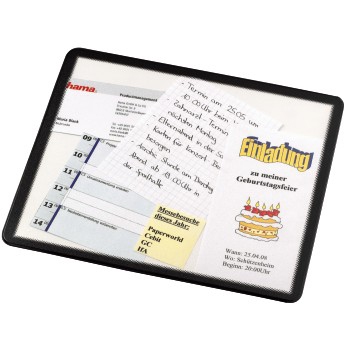 Hiirepadi Hama läbipaistev fototasku 23x19,5cm, sobib optilisele- ja laserhiirele, PVC