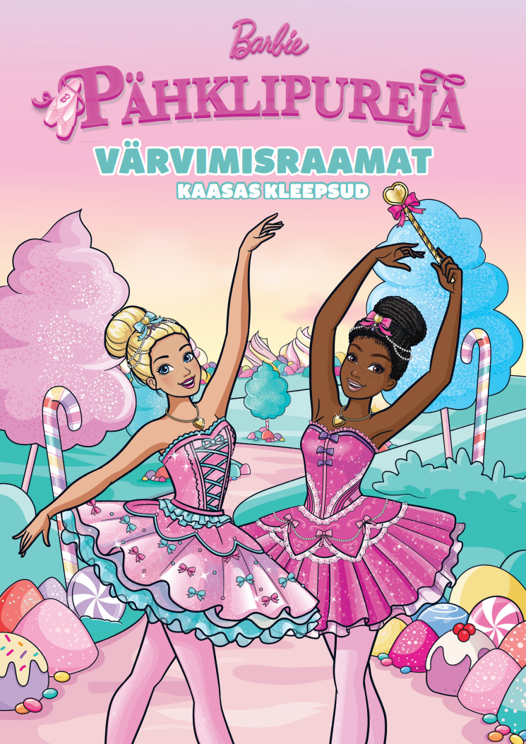 Barbie. Pähklipureja värvimisraamat
