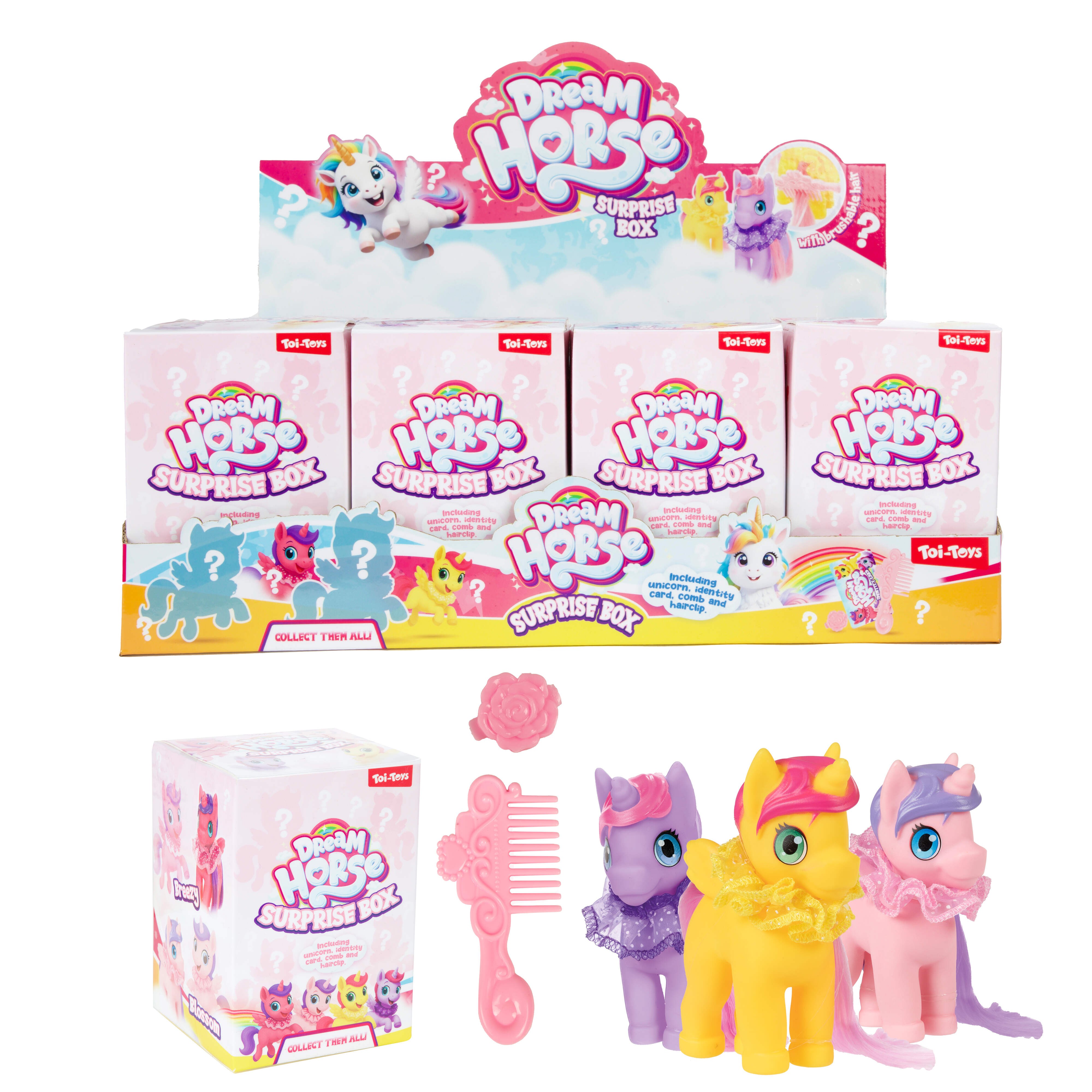 Pimepakk Dream Horse Ükssarvik 11,5 cm assortii