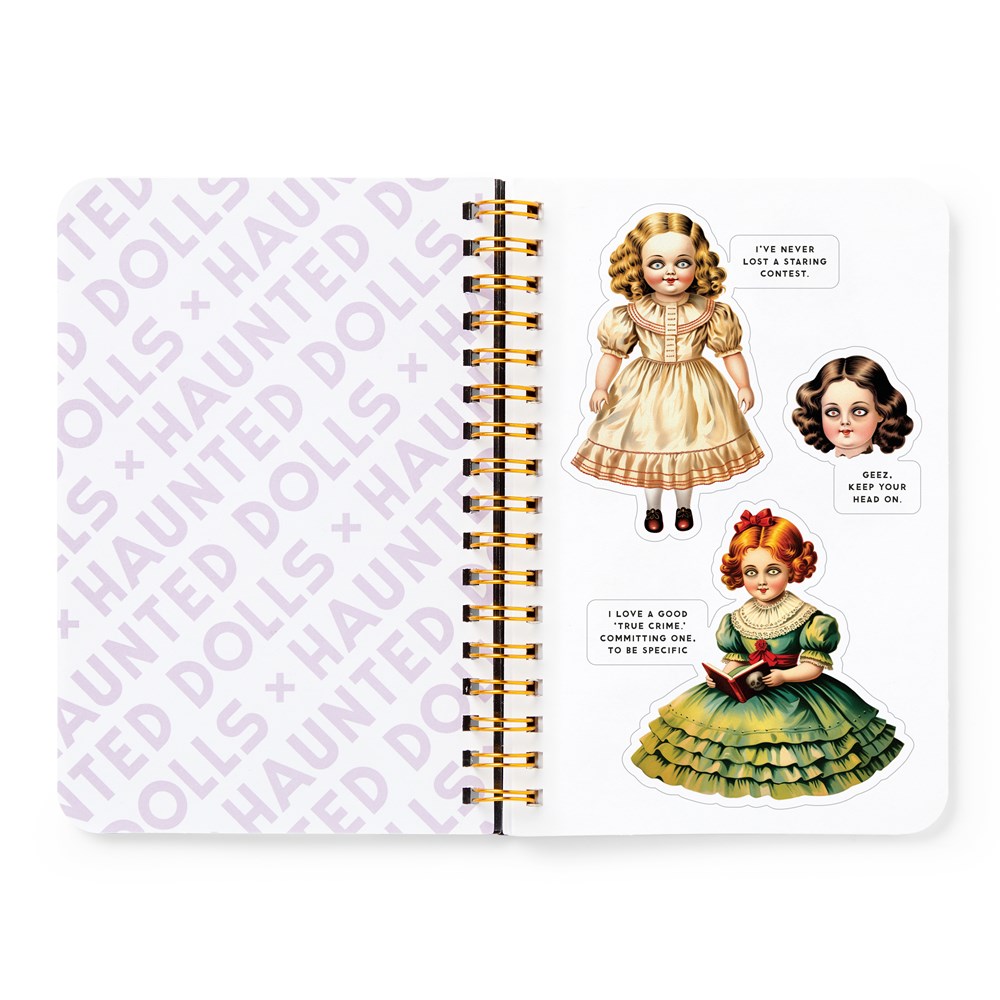 Haunted Dolls Sticker Book