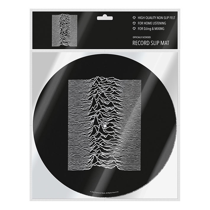 Vinüülimatt slipmat, Joy Division (Unknown Pleasures)