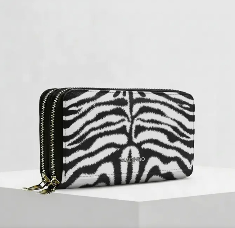 Madinbo Rahakott Angy Double, Zebra