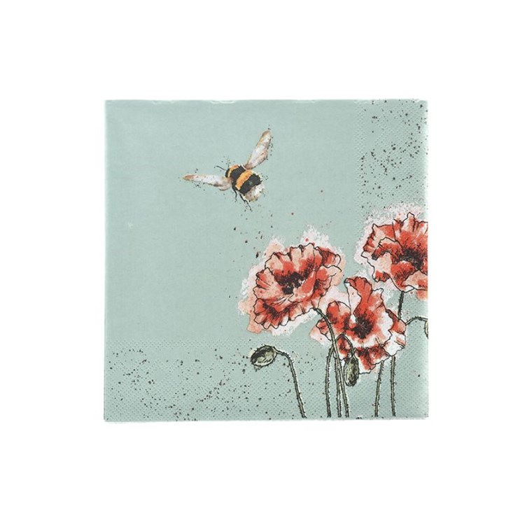 Wrendale lauasalvrätikud Bee, small, 20tk