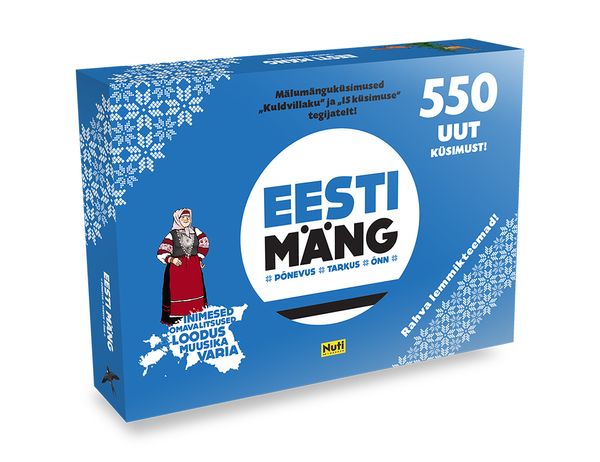 Lauamäng Eesti mäng - 550 uut küsimust!