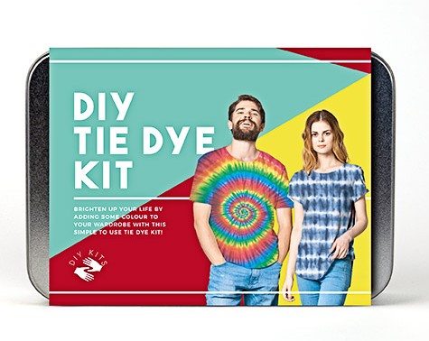 Tie-dye tekstiili värvimise komplekt
