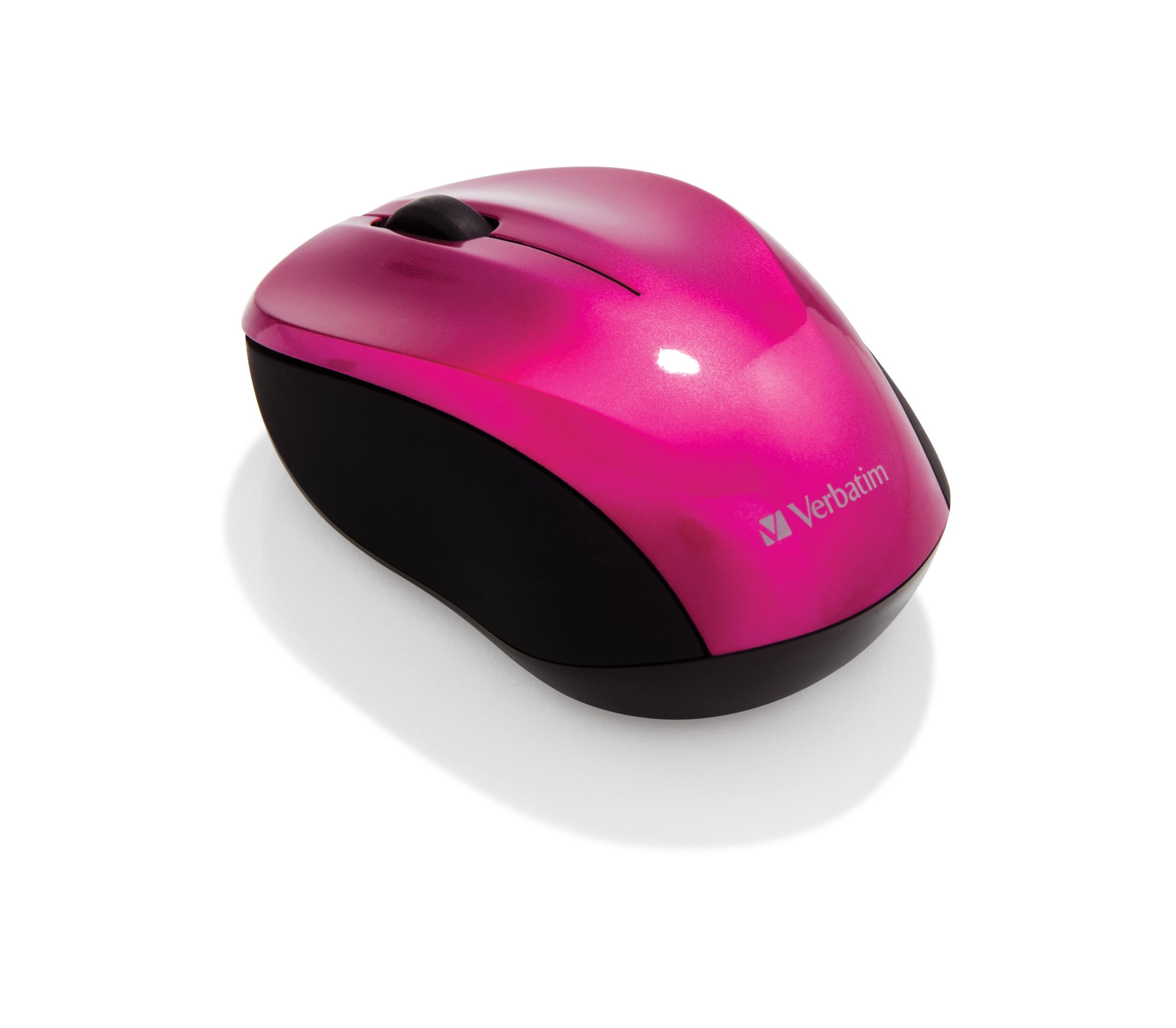 Hiir Verbatim Go Nano Wireless Mouse Hot Pink/roosa juhtmevaba 3-nuppu, 1600dpi, 2xAAA