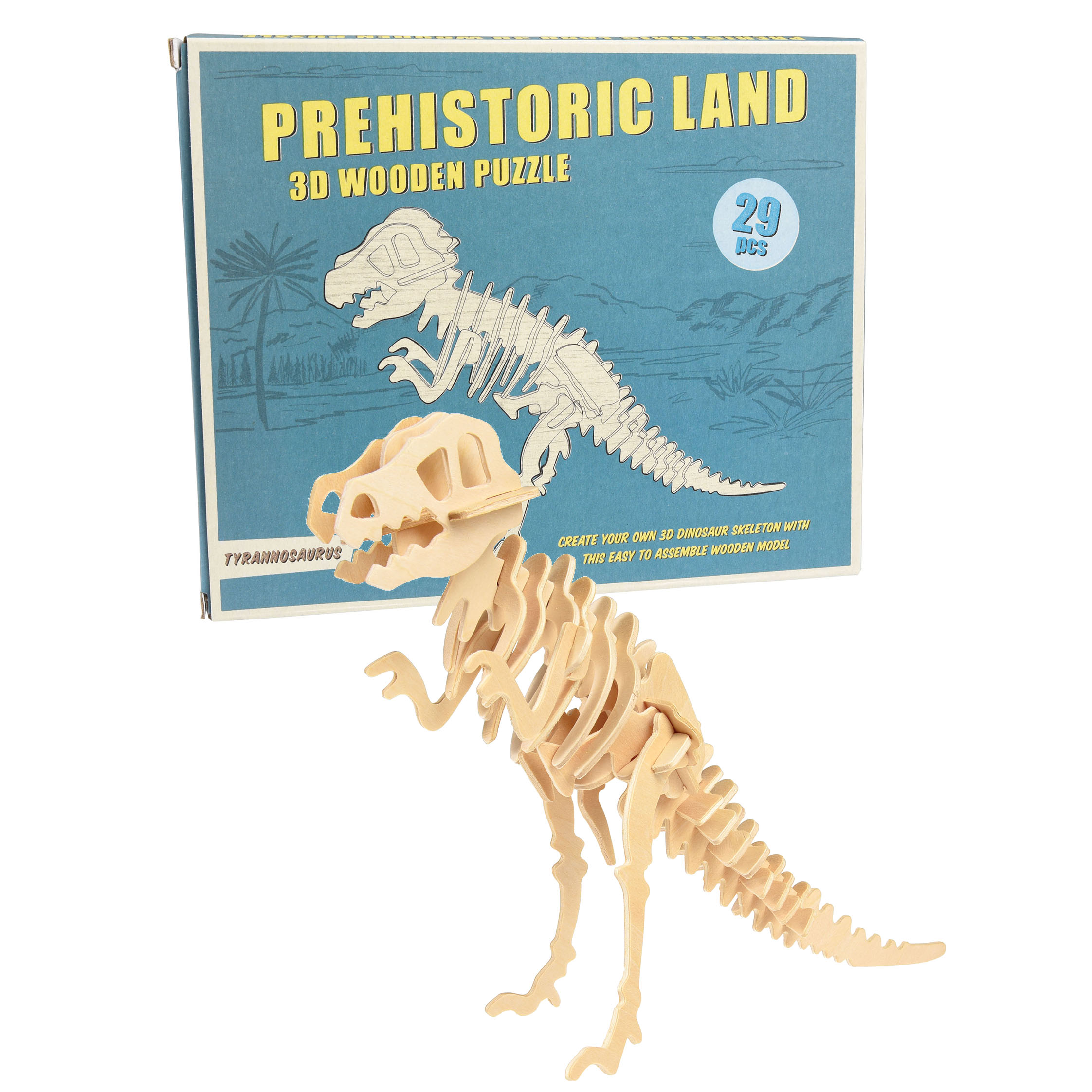 3D PUSLE TYRANNOSAURUS, 29TK