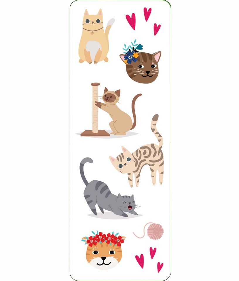 Kleepsud Kittens, 6 lehte