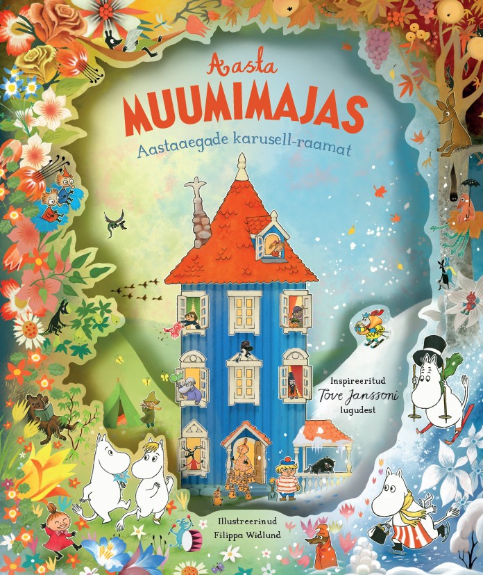 Aasta muumimajas. Aastaaegade karusell-raamat