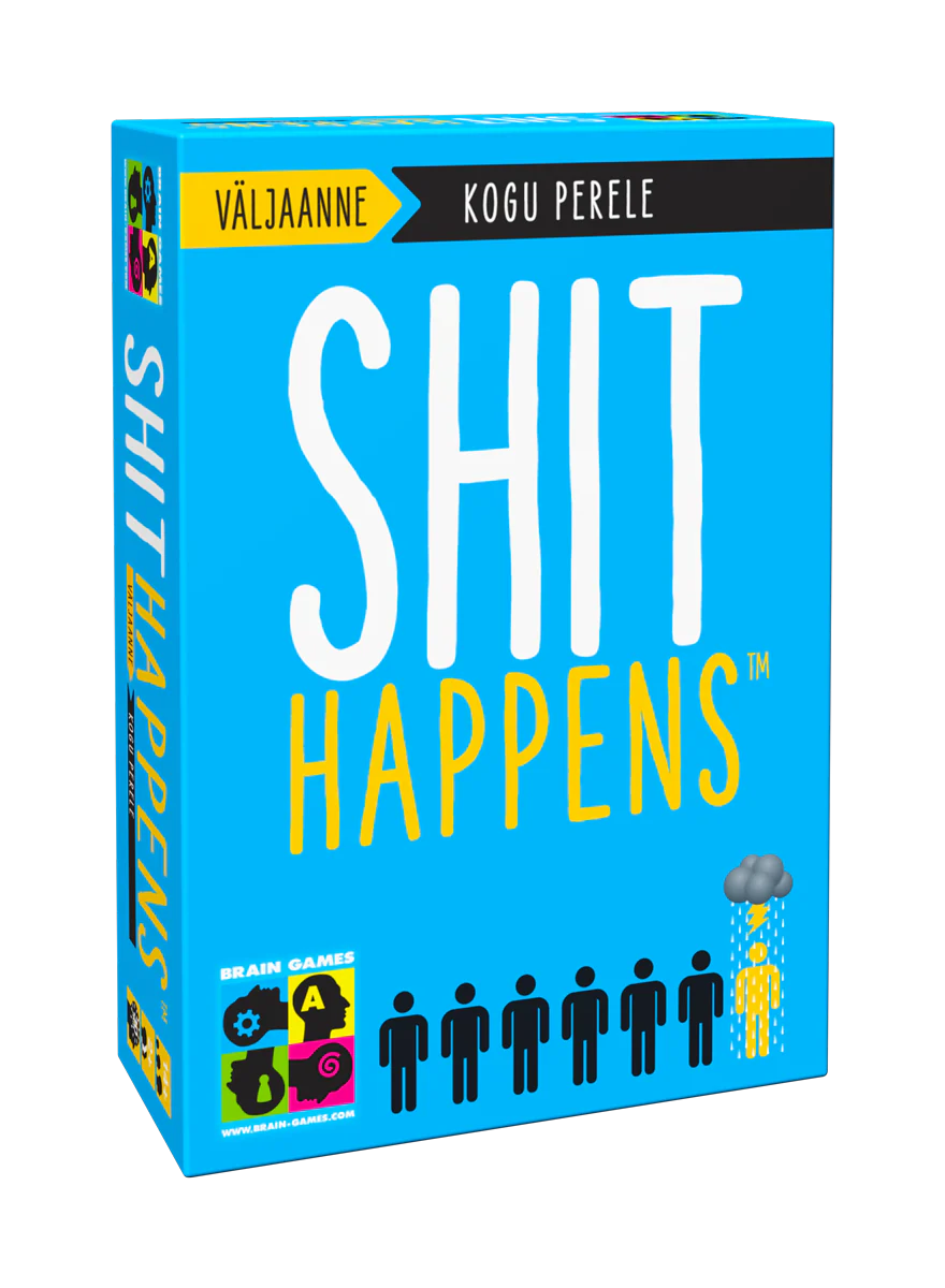 Kaardimäng Shit Happens väljaanne kogu perele