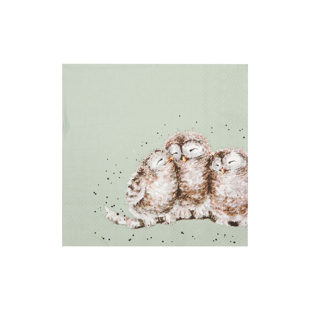 Wrendale lauasalvrätikud Owl Together, Small, 20tk