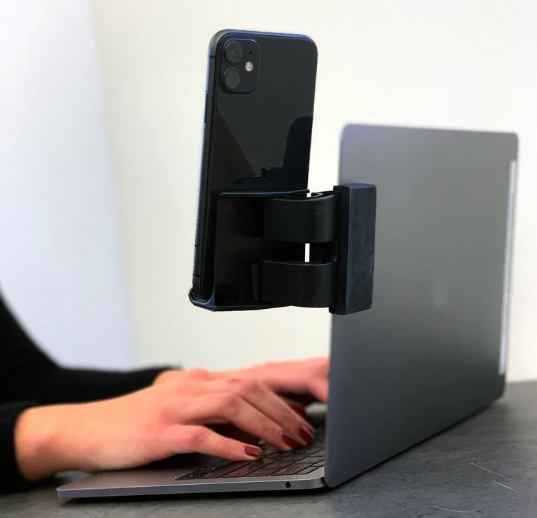 Nutitelefoni hoidik kuvarile Clip-On Phone Stand