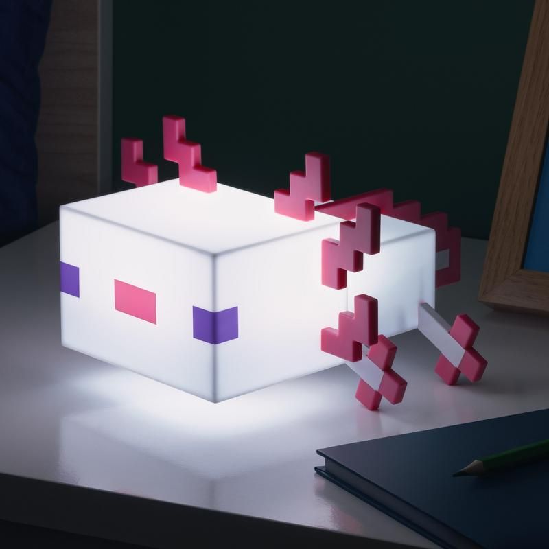 Laualamp Minecraft Axolotl