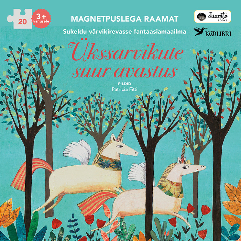 Ükssarvikute suur avastus. Magnetpuslega raamat