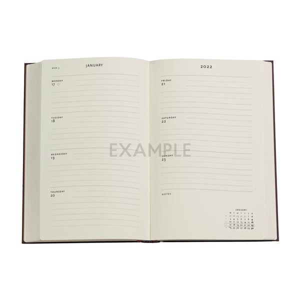 2022 Paperblanks Horizontal Maxi Black Moroccan