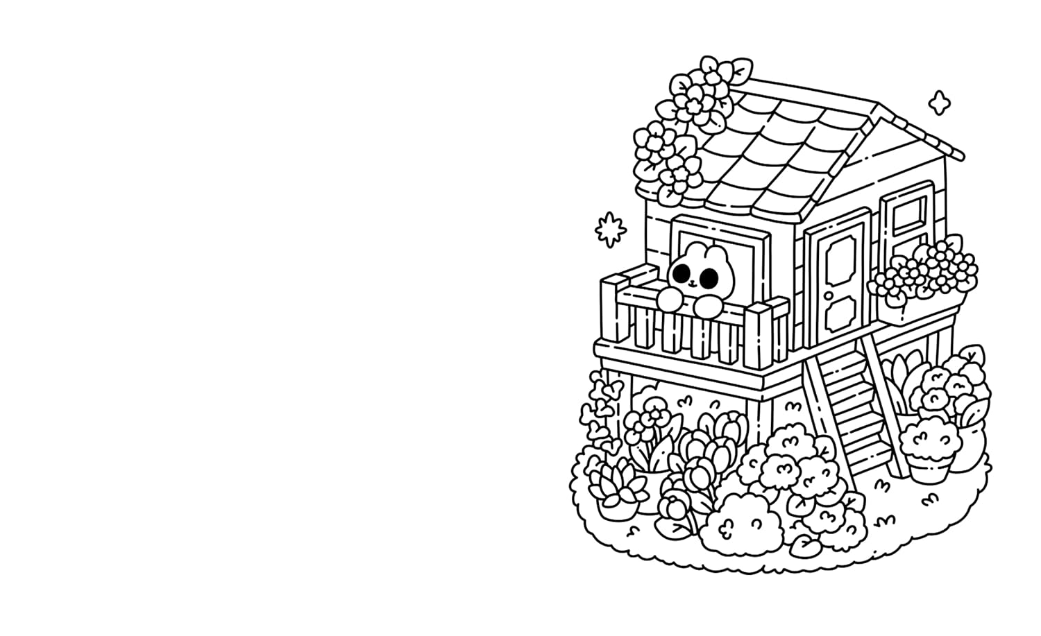 Cute 'n' Cozy Colouring World - Zenny Abanales