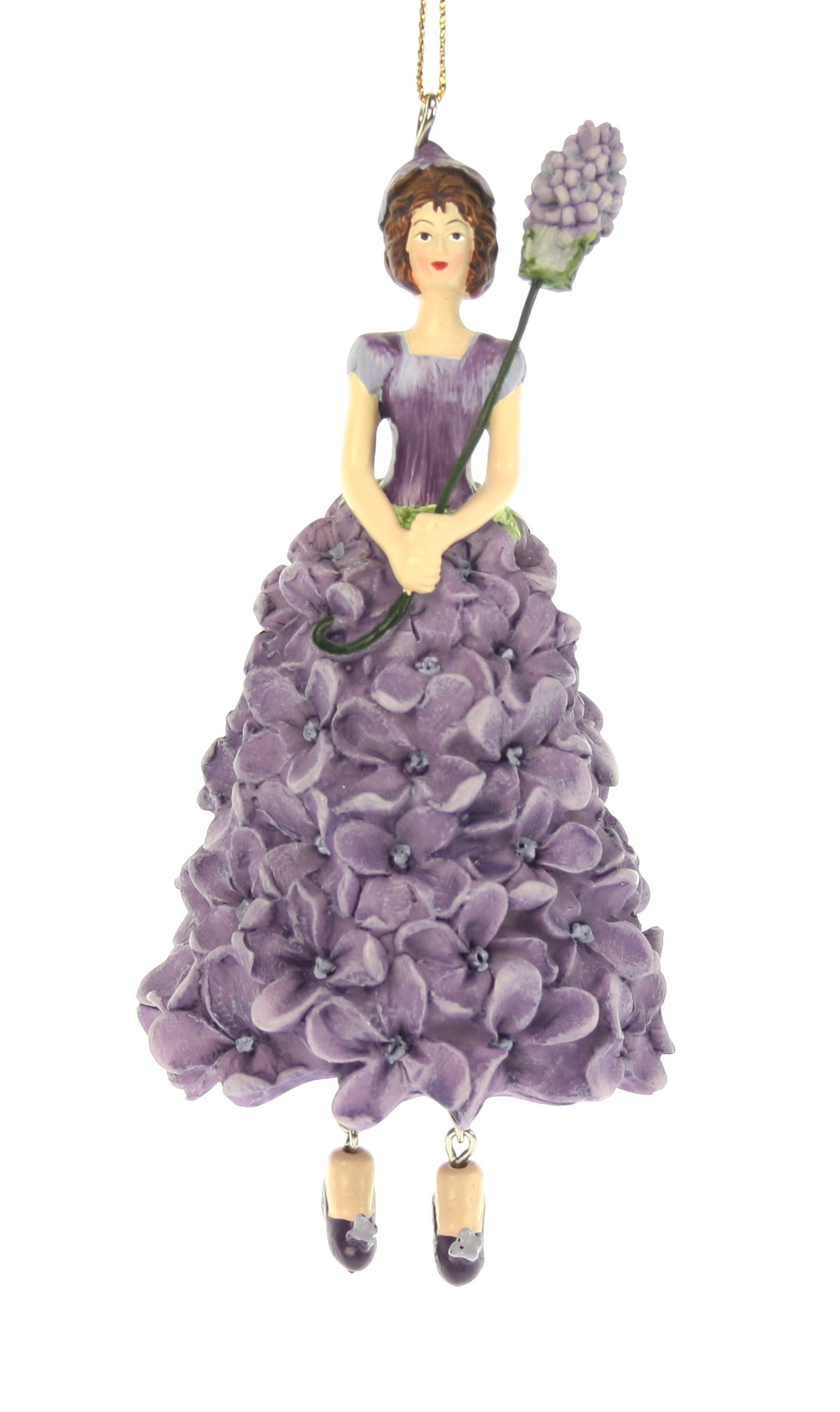 Rippuv kaunistus Flower Girl Lilac, 12cm